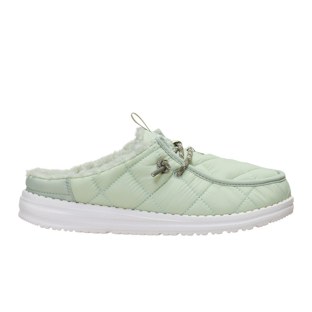 Hey Dude Women's Wendy Slip Camp Nylon Sea Foam Casual